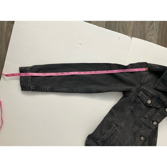 Gap Women’s  Denim Jacket Medium Wash XS Long Sleeve Button Down With Pockets - Picture 7 of 15